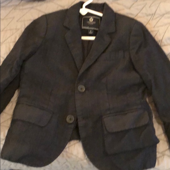 Boys dark grey blazer size 5 - Picture 1 of 3
